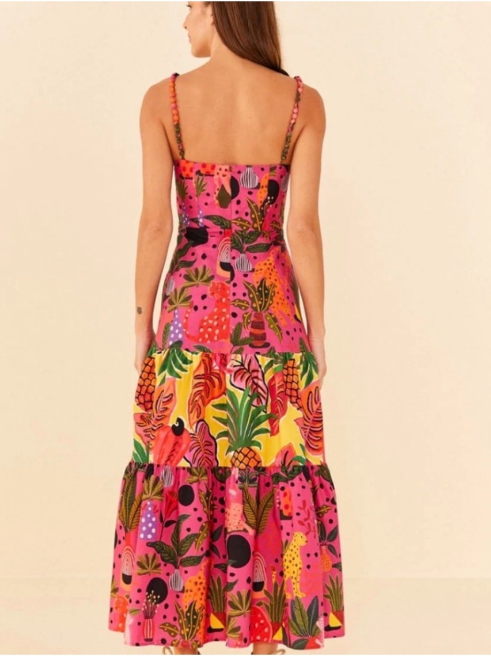 FARM Rio Leopard Forest Maxi Dress - Picture 2 of 15